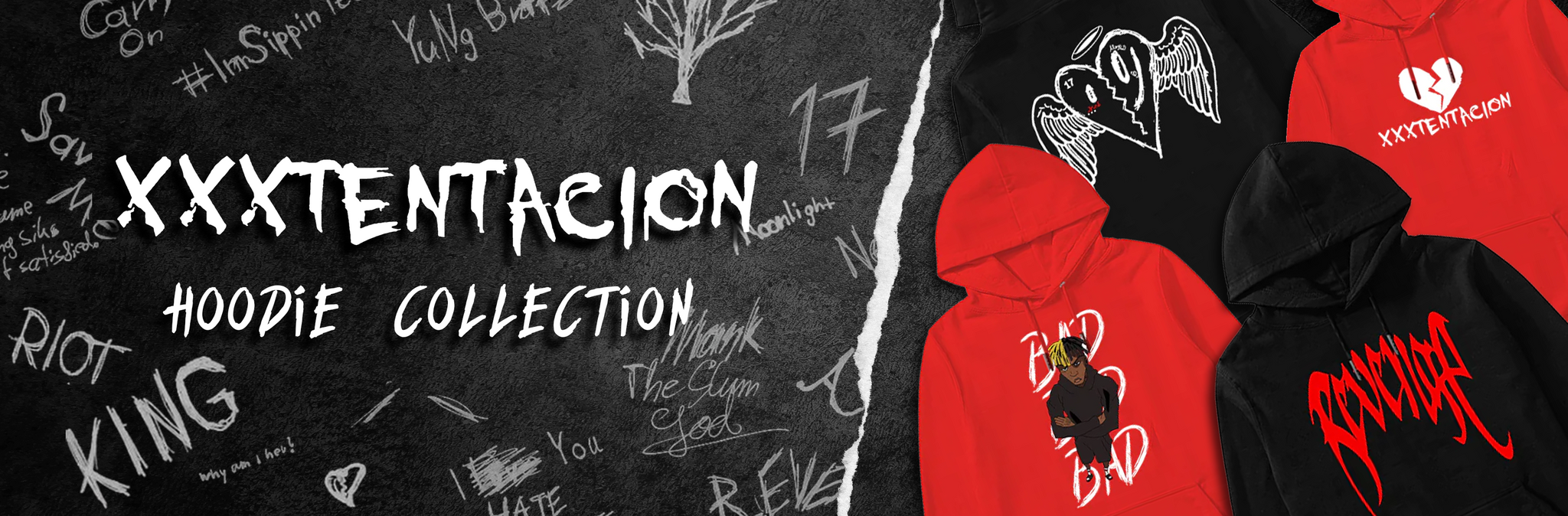 Xxxtentacion heartbroken sale hoodie
