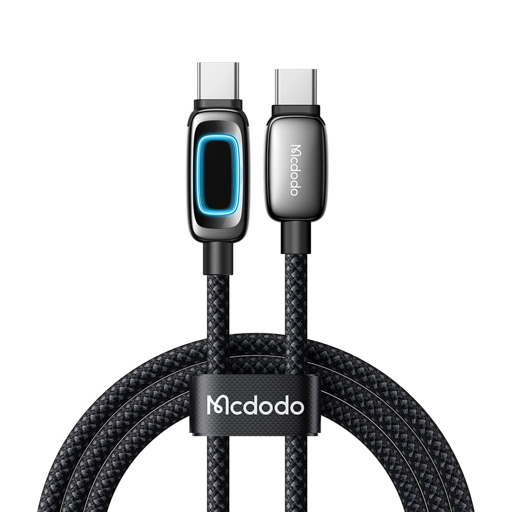 Mcdodo USB-C to USB-C 100W Cable With Sci-Fi Mirror Light 1.2M