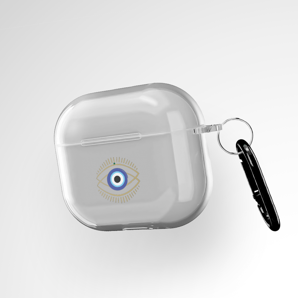 Evil Eye Clear Airpods Pro 2 Case Covers