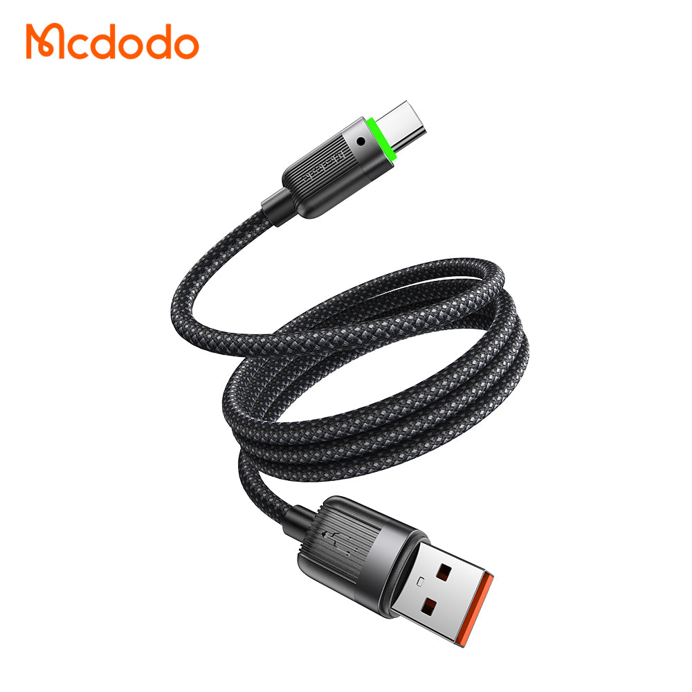 Mcdodo USB-A to USB-C 6A Magnetic Self-Winding Data Cable 1.2m
