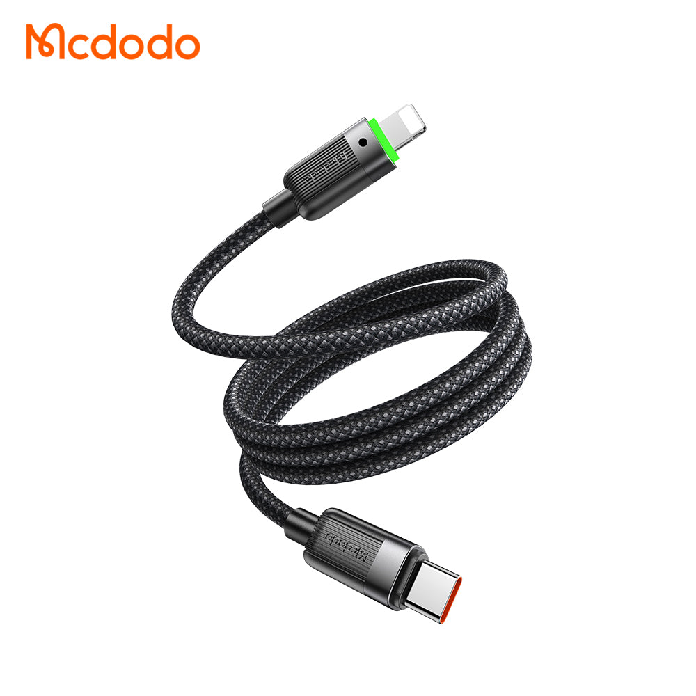 Mcdodo USB-C to Lightning 36W Magnetic Self-Winding Data Cable 1.2m