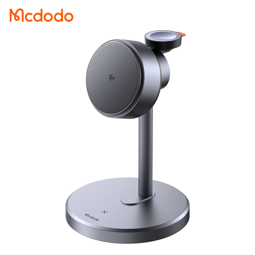 Mcdodo MagQ Qi2 Magnetic Wireless Charging Station 3 in 1 Stand (Qi2 Officially Certified)