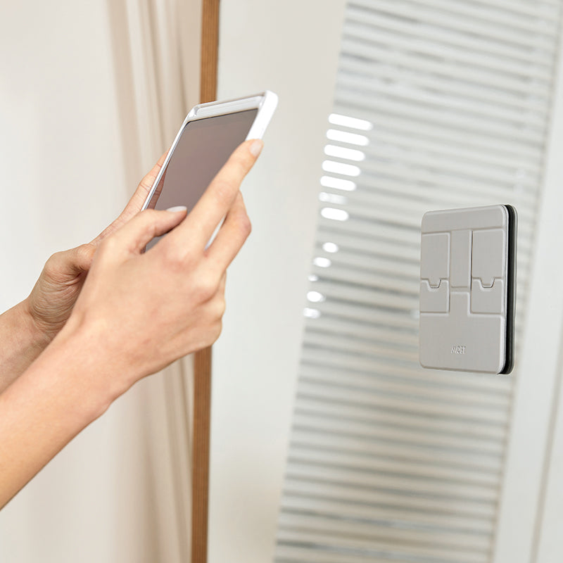 MOFT Adhesive Wall Stand & Snap Pad: Universal Wall Holder for All iPads, Tablets, Phones and eReaders, Residure-Free