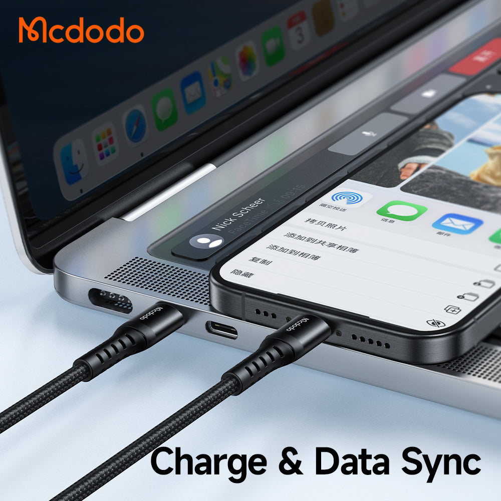 Mcdodo USB-C to USB-C 60W Data Cable 1m
