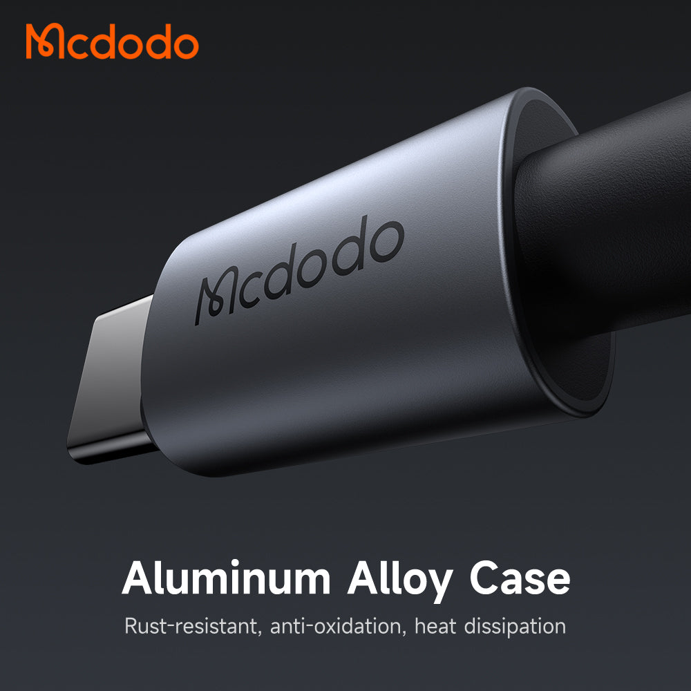 Mcdodo 36W USB-C to Lightning Transparent Cable with Charging Light 1.2m