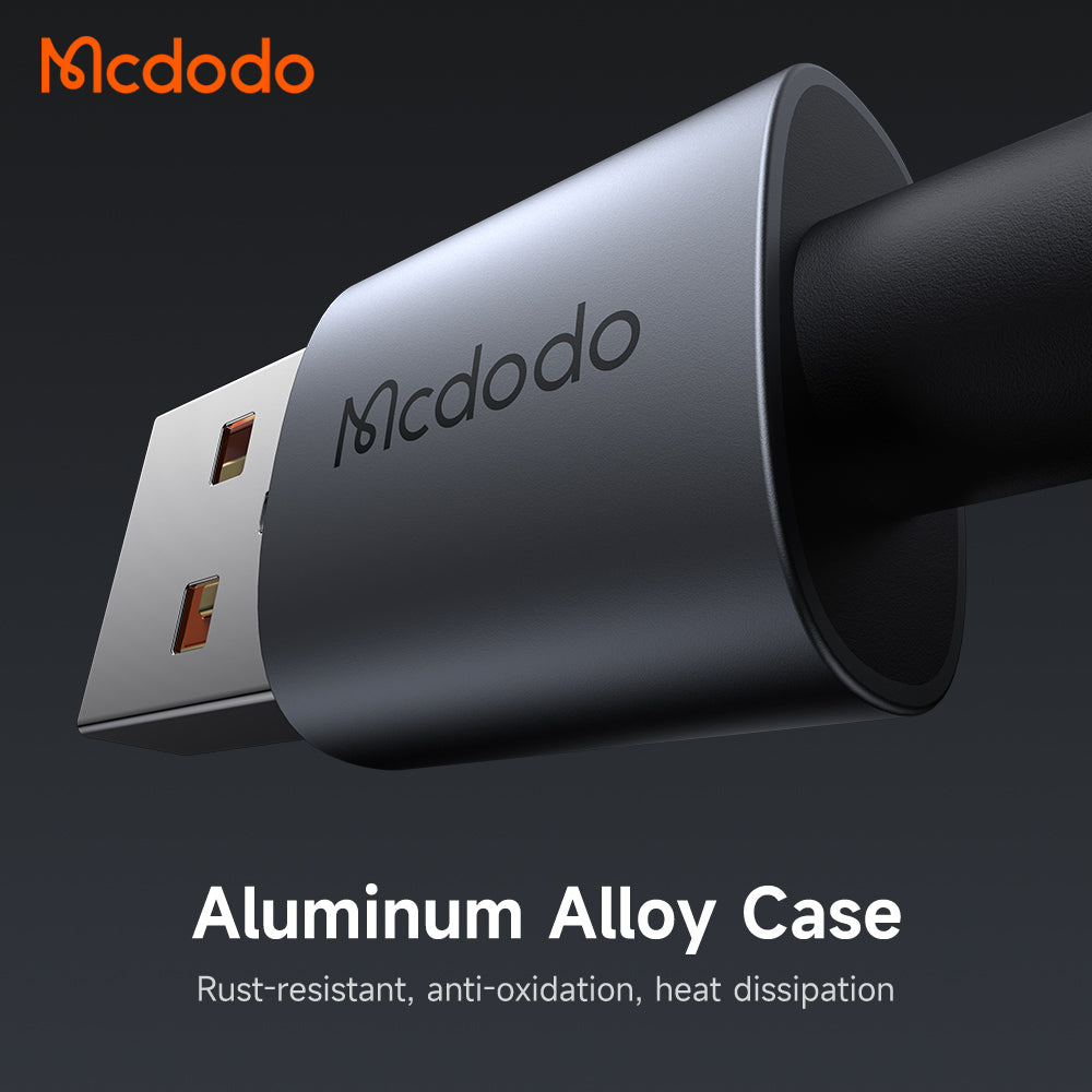 Mcdodo Lightning Transparent Cable with Charging Light 1.2m