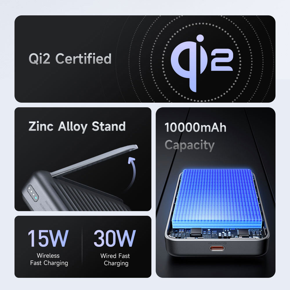 Mcdodo 30W Qi2 Magnetic Wireless Charging 10000mAh 1C Power Bank