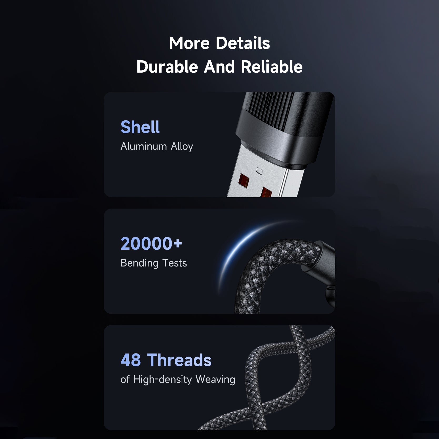 Mcdodo USB-A to USB-C 6A Magnetic Self-Winding Data Cable 1.2m