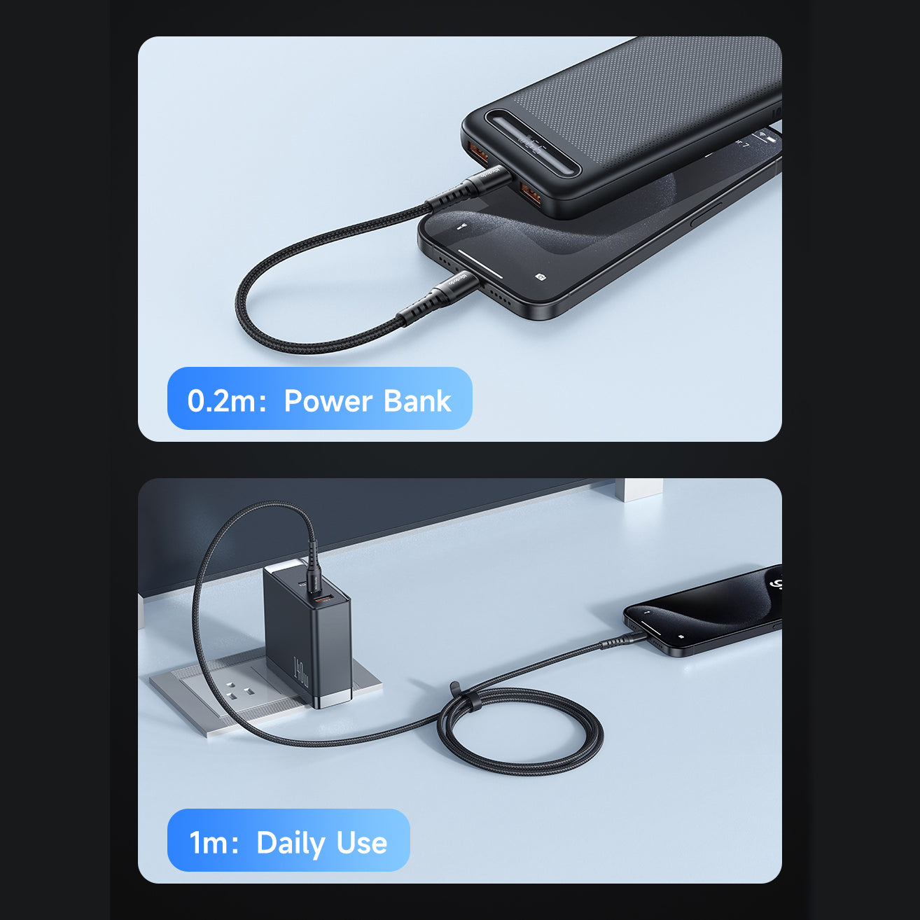 Mcdodo USB-C to USB-C 60W Data Cable 1m