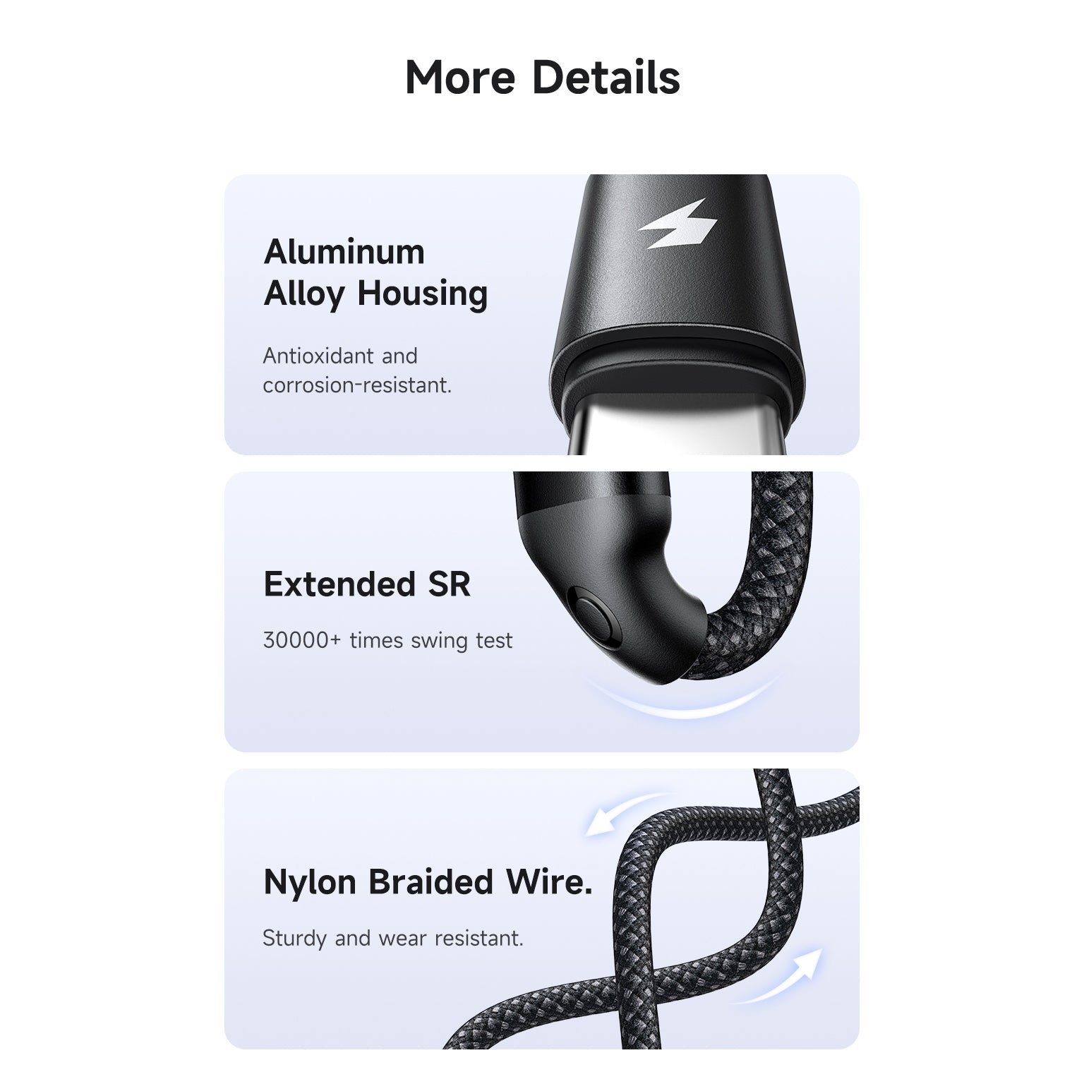 Mcdodo 2 in1 60W USB-C to USB-C+ Wireless Charger for Apple Watch Cable 1.2m