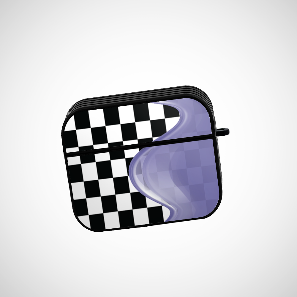 Very Peri Glass Airpods 3rd Gen Case Covers