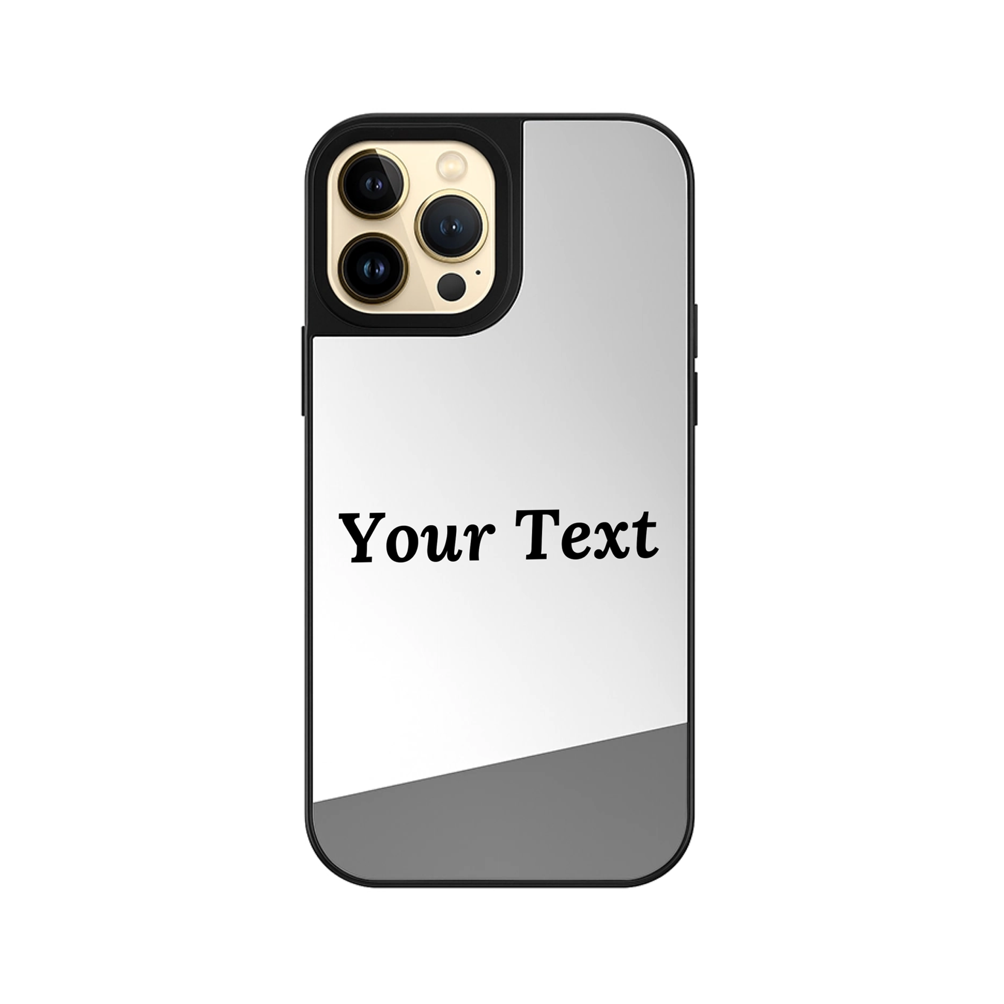 Customise Your Text Mirror Case