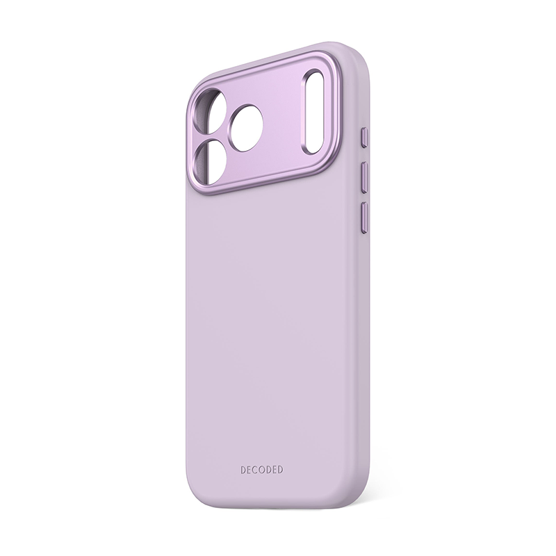 Decoded AntiMicrobial Silicone Backcover for iPhone 17 Pro Max Lavender
