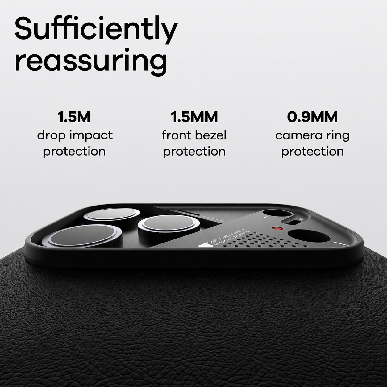 Aulumu A17 Vegan Leather Case for iPhone 17 Pro Max | MagSafe
