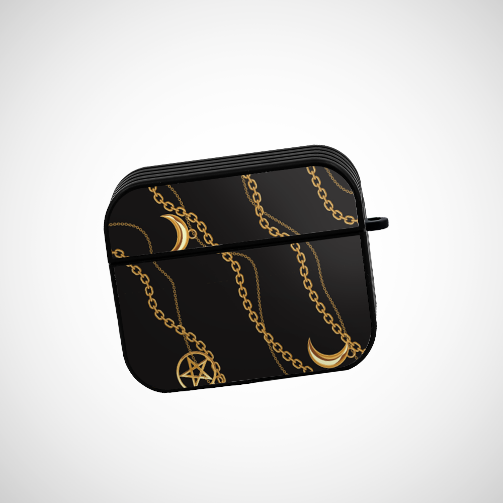 Stars and Moons Glass Airpods 3rd Gen Case Covers