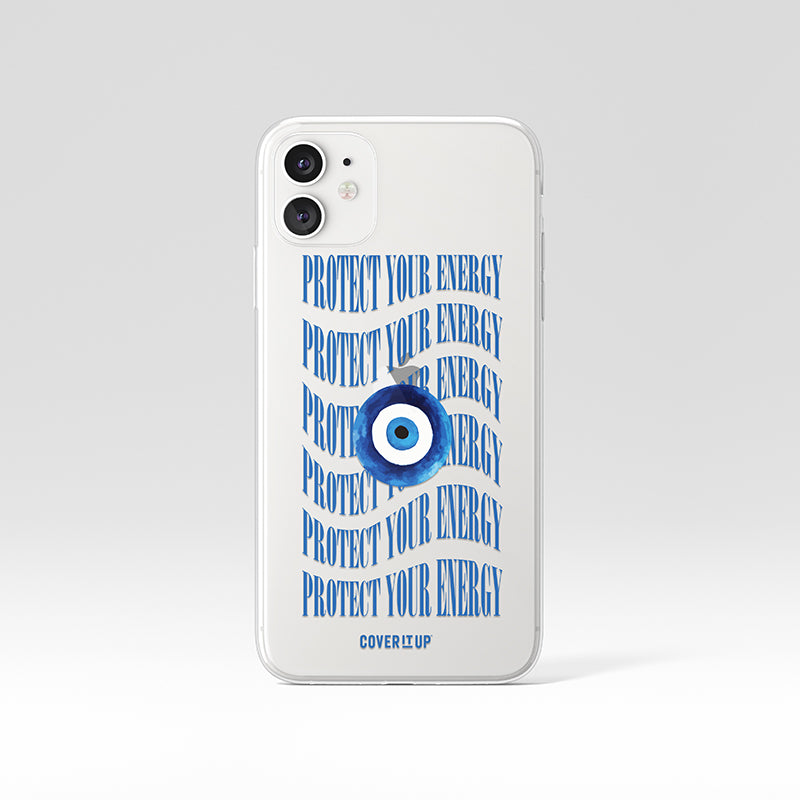 Evil Eye Clear Silicone Case