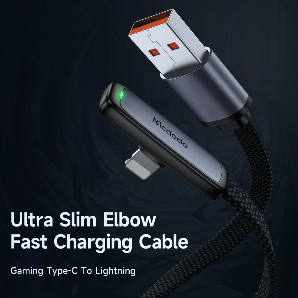 Mcdodo 90 Degree Lightning Data Cable 1.2m