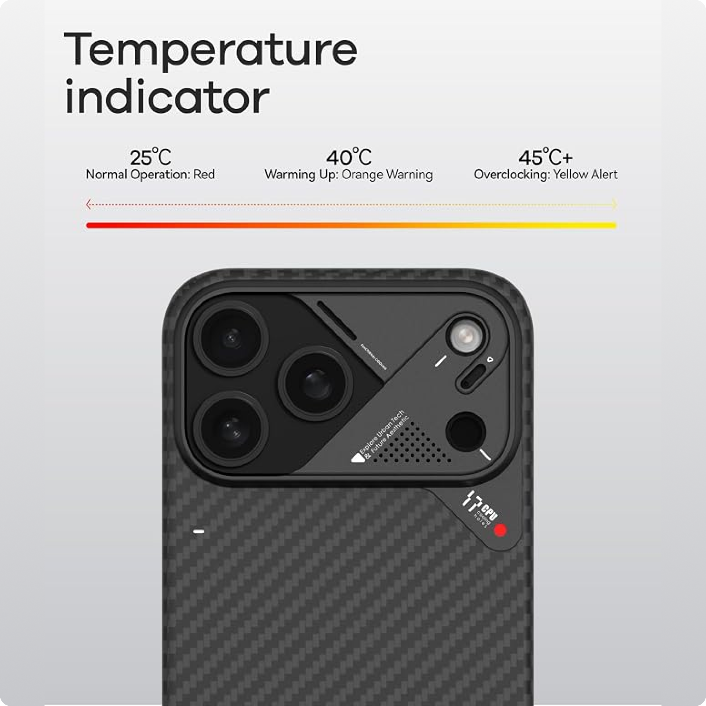 Aulumu A17 Aramid Fiber Case for iPhone 17 Pro Max | Ultra Slim | MagSafe