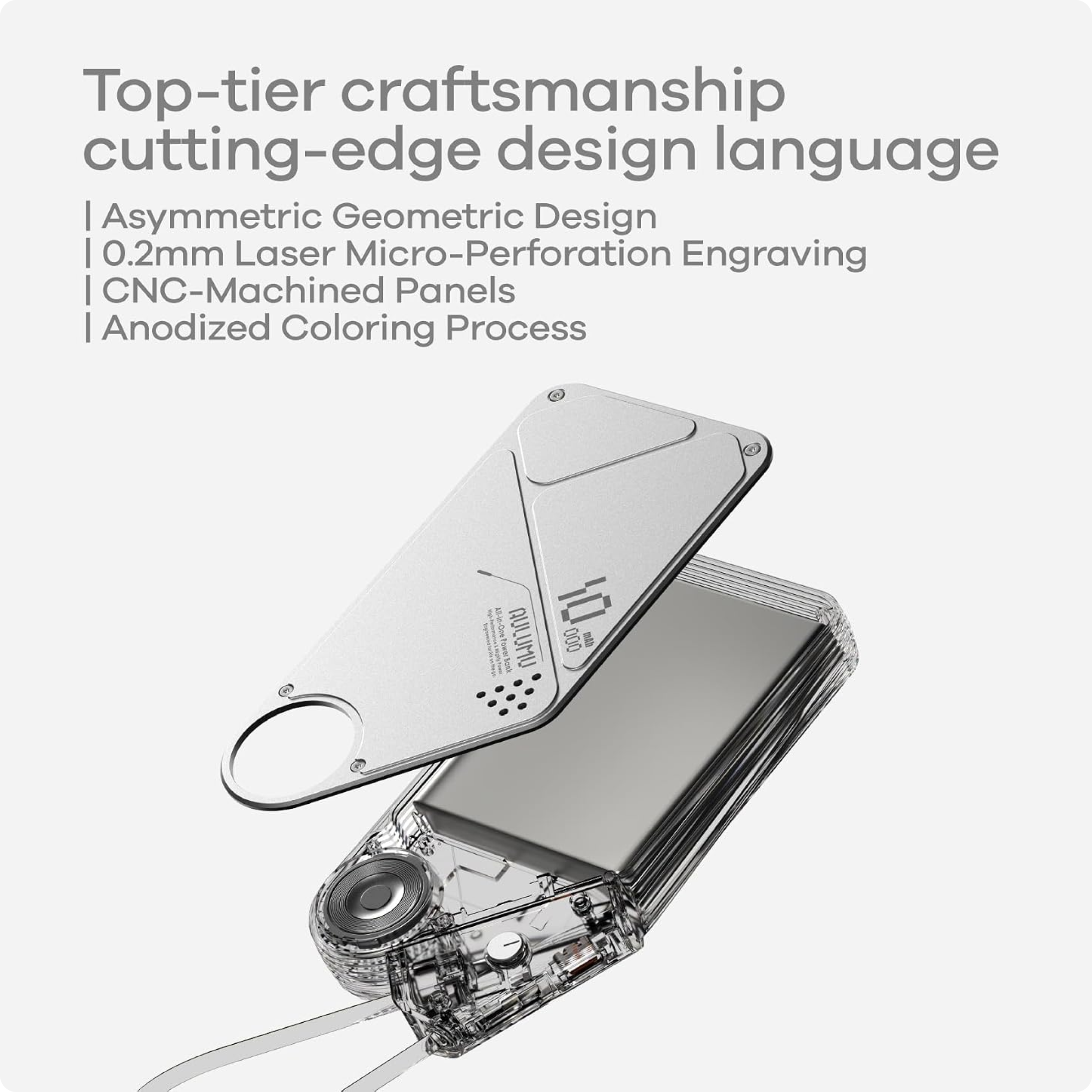 Aulumu M10 10000mAh Multi-Charging Dual-Mag Power Bank