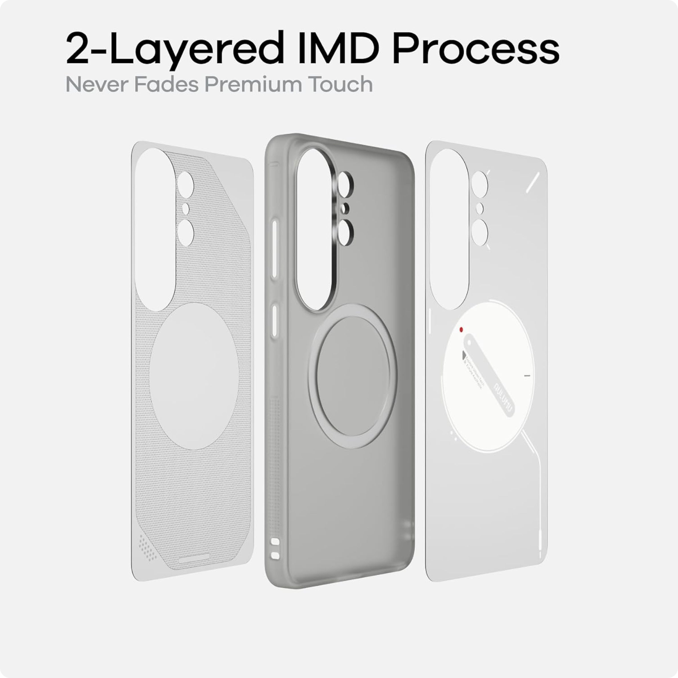 Aulumu S26U Ultra Frosted Glow Case for Samsung Galaxy S26 Ultra