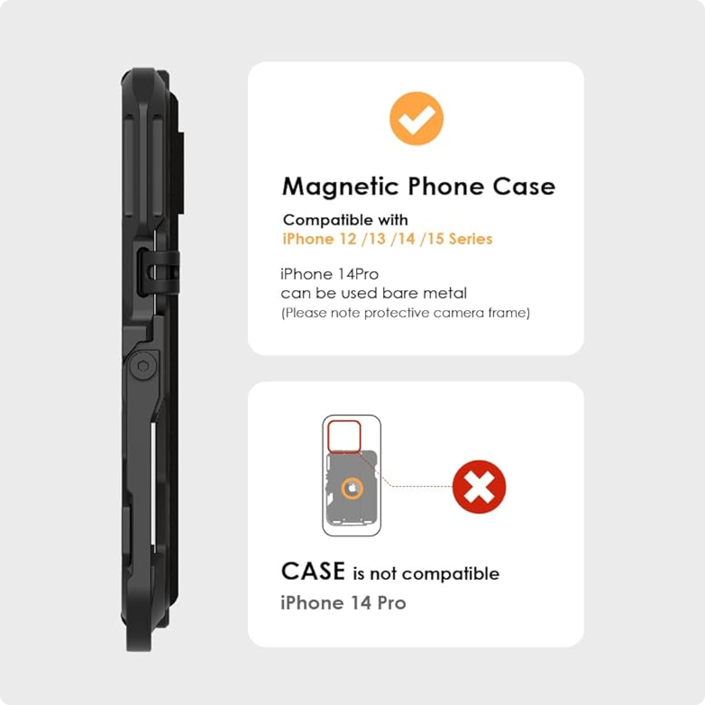 Aulumu G03 Multi-Tool Magnetic Metal Wallet | Carbon Fiber Cover | MagSafe