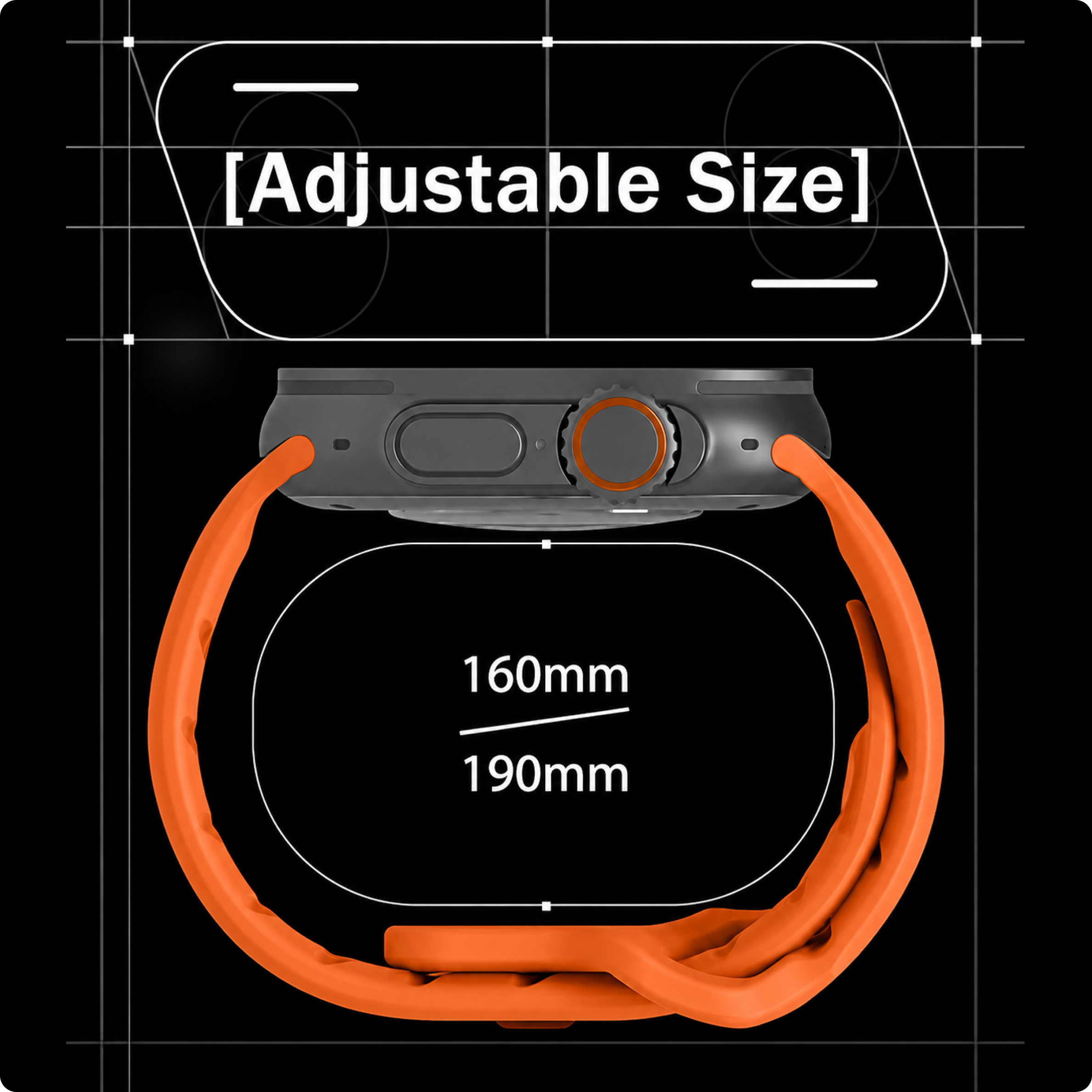 Aulumu A02 Offbeat Sport Band for Apple Watch Series