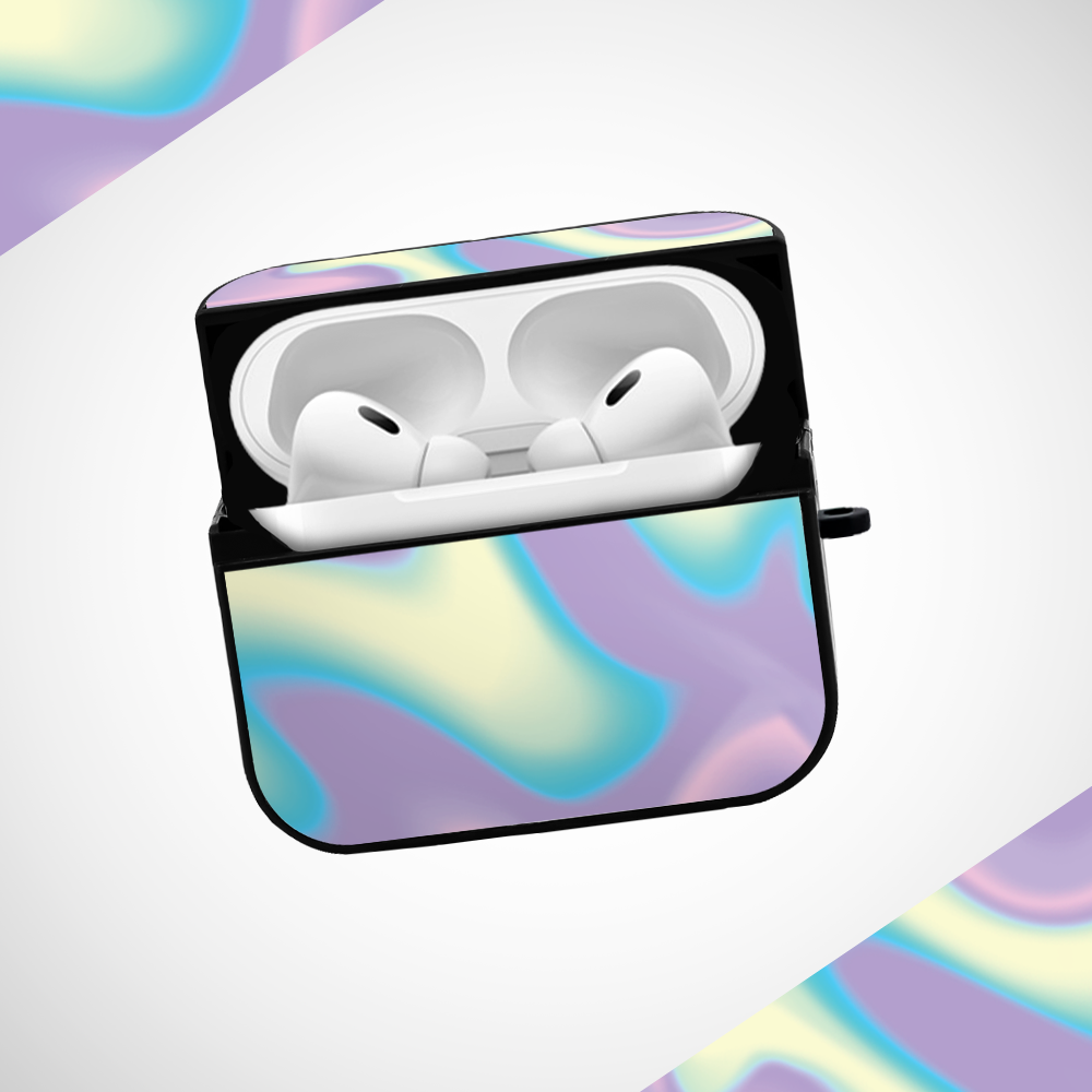 Wellness gradient Glass Airpods Pro Case Covers