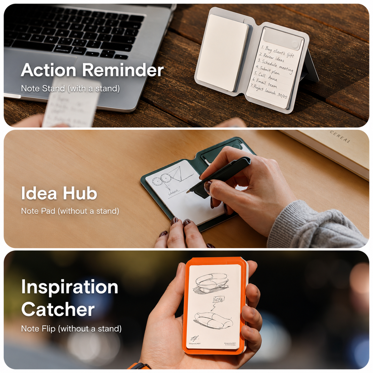 Moft Invisible Bookmark Pen Set
