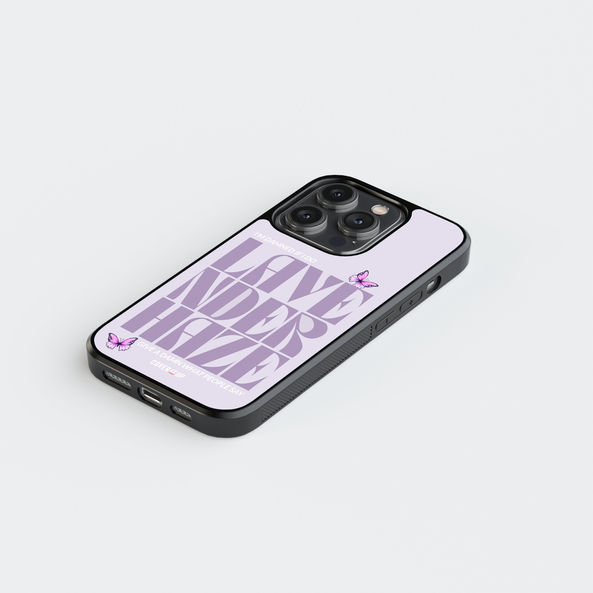 Lavender Haze Glass Case