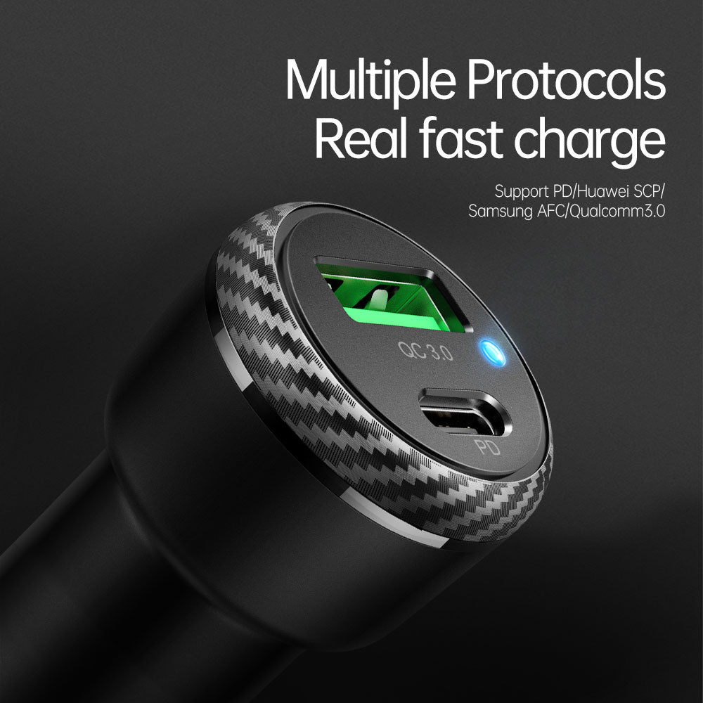 Mcdodo 38W 1C+1A PD Fast Car Charger