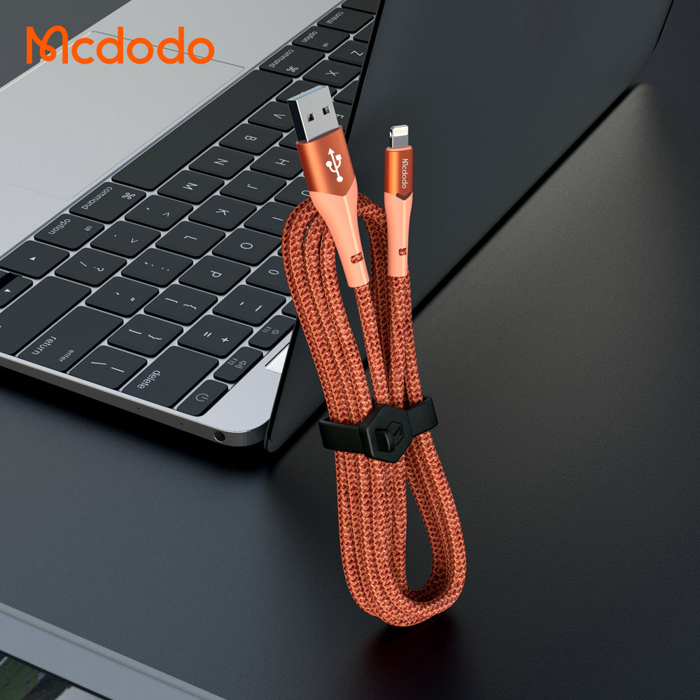 Mcdodo Lightning Data Cable with Switching LED 1.2m