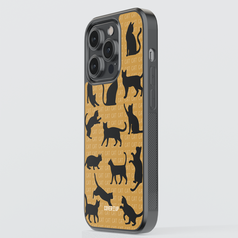 Cat in Her Habitat Glass Case