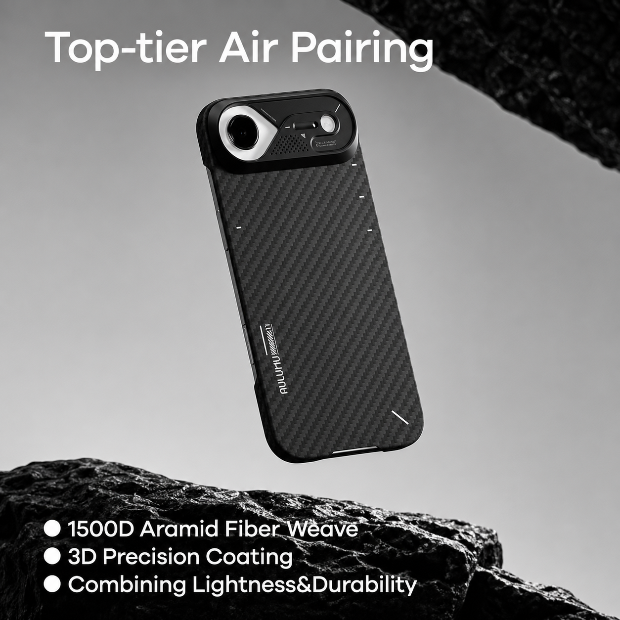 Aulumu A17 Aramid Fiber Case for iPhone Air | Ultra Slim | MagSafe