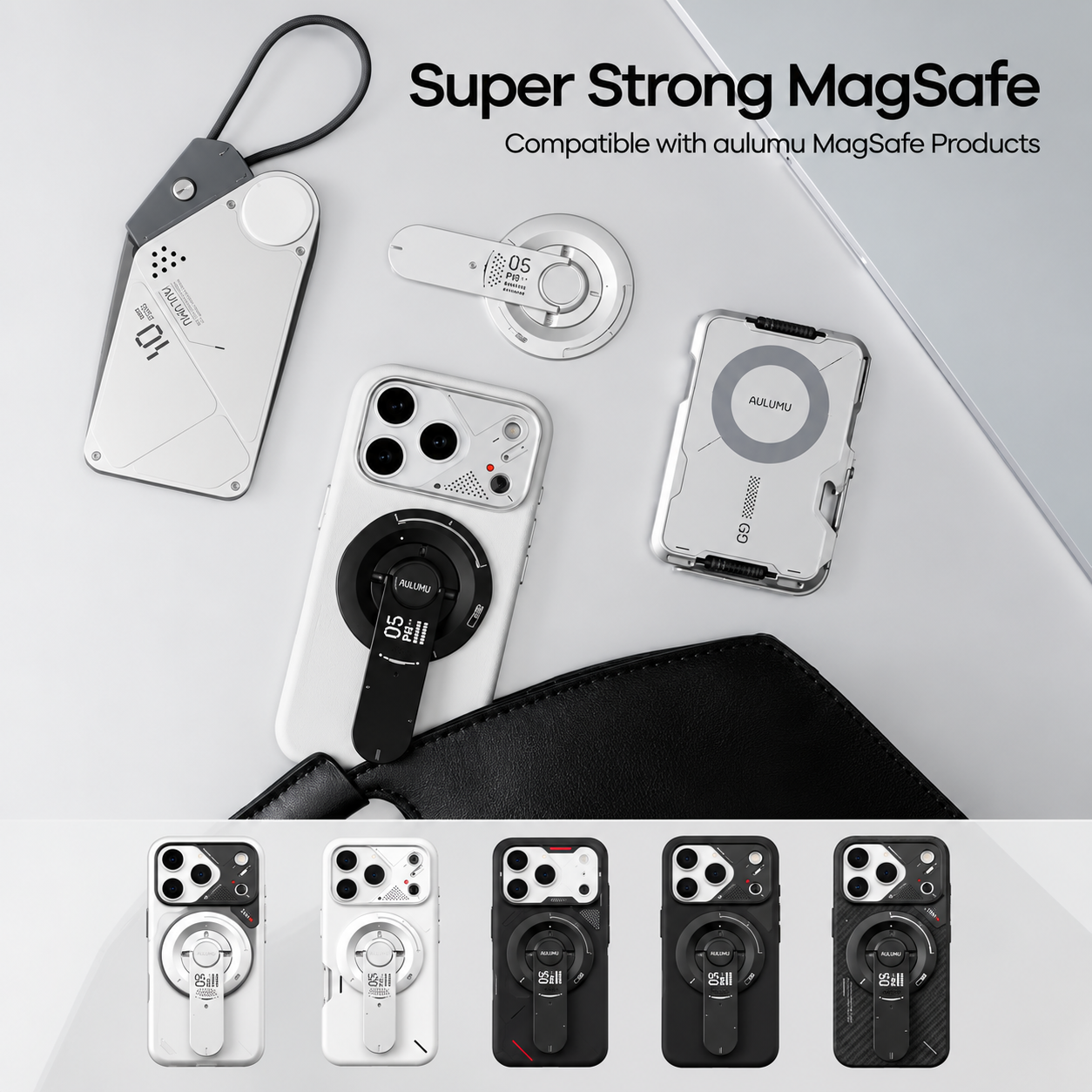 Aulumu G05 Pro Multi-Function Mag Kickstand