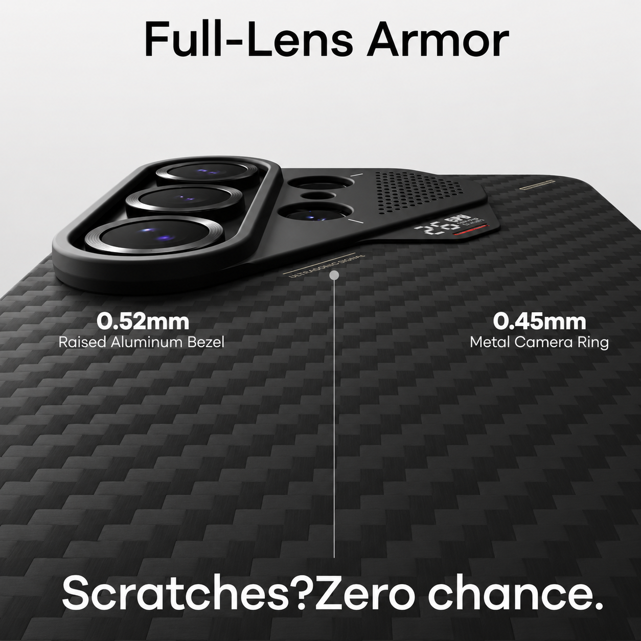 Aulumu S26U Ultra-Slim Aramid Fiber Case for Samsung Galaxy S26 Ultra