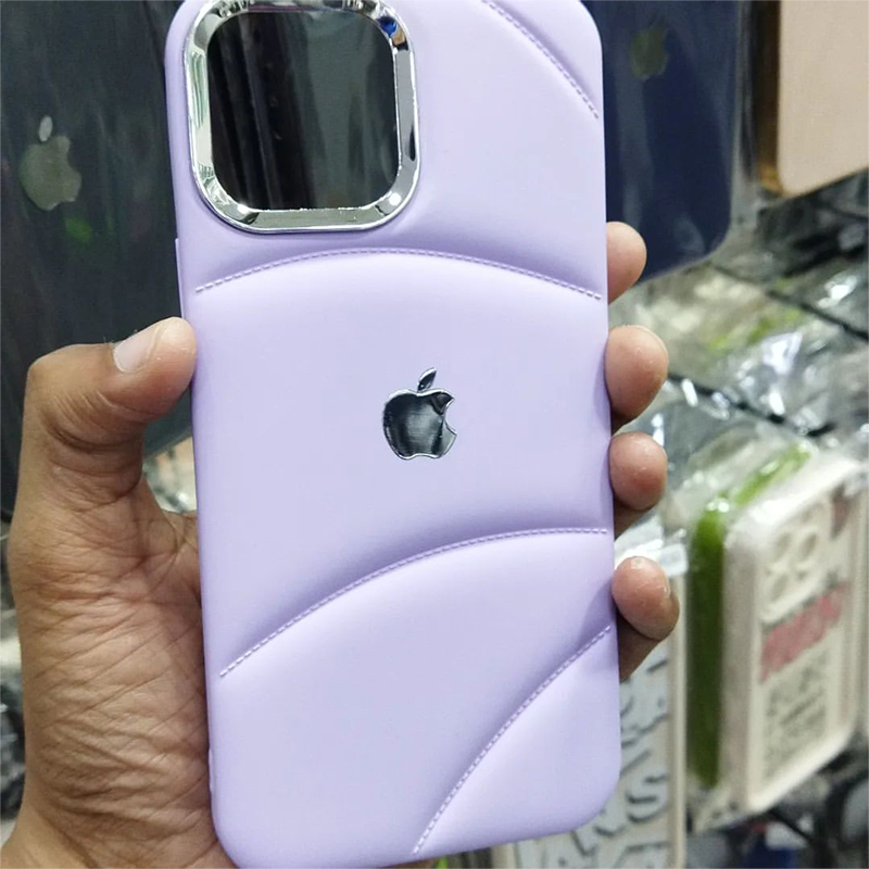 Velvet touch Soft down jacket Mobile Phone Puffer Cases