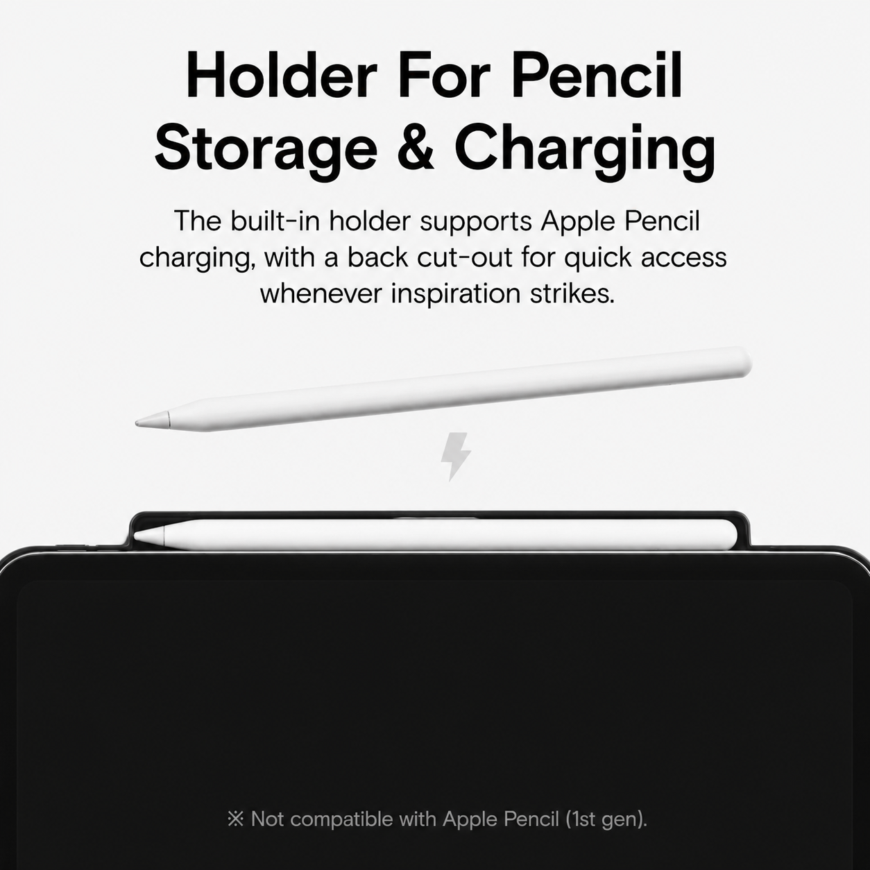 The Connected Case for iPad works seamlessly with the MOFT Dynamic Folio and supports the Magic Keyboard and Apple Pencil.