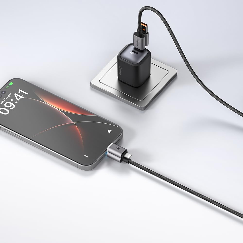 Mcdodo Cab Nexus 4-in-1 MagTidy Travle Cable compatible for iPhones, iPads, Macbooks, Type-C Laptops. 1.2m