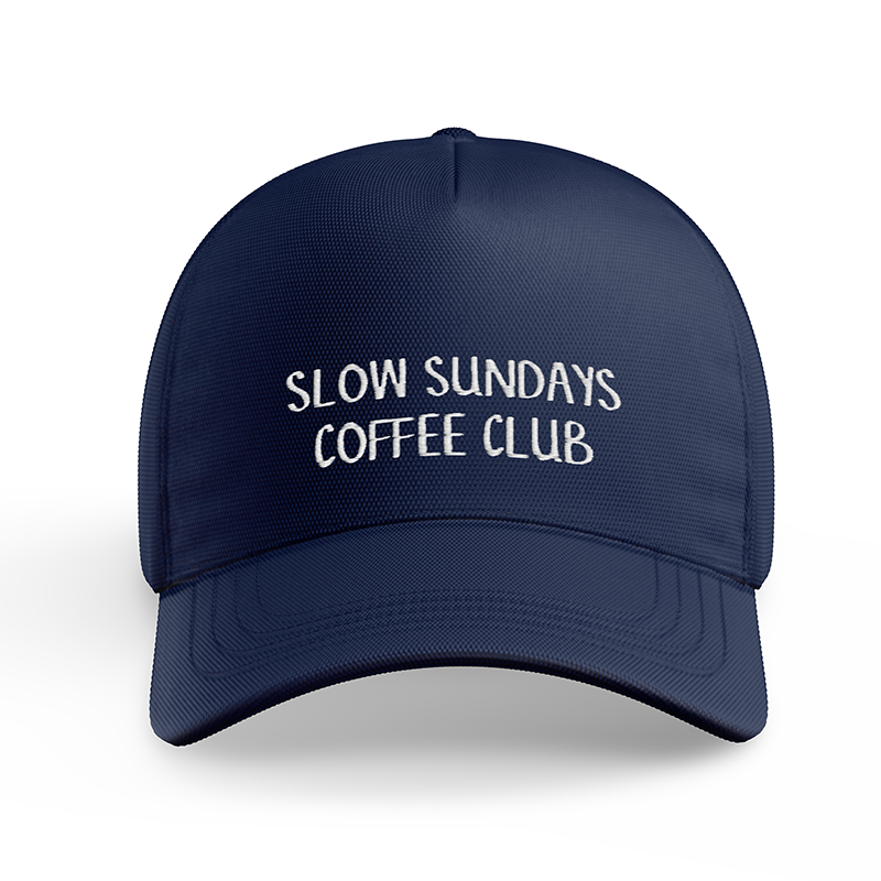 Slow Sundays Coffee Club Baseball Cap
