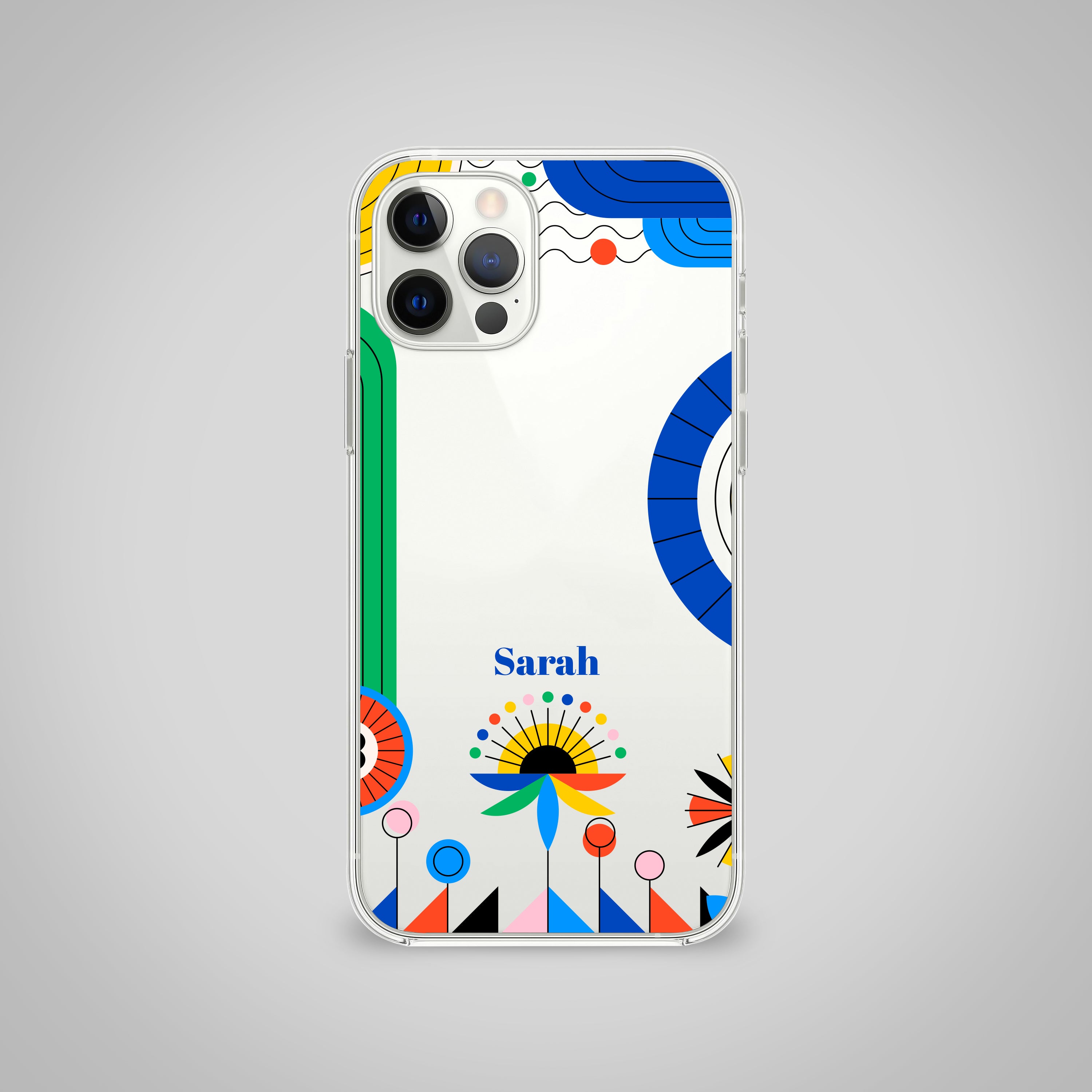 Custom Vibe-Metric Clear Silicone Case