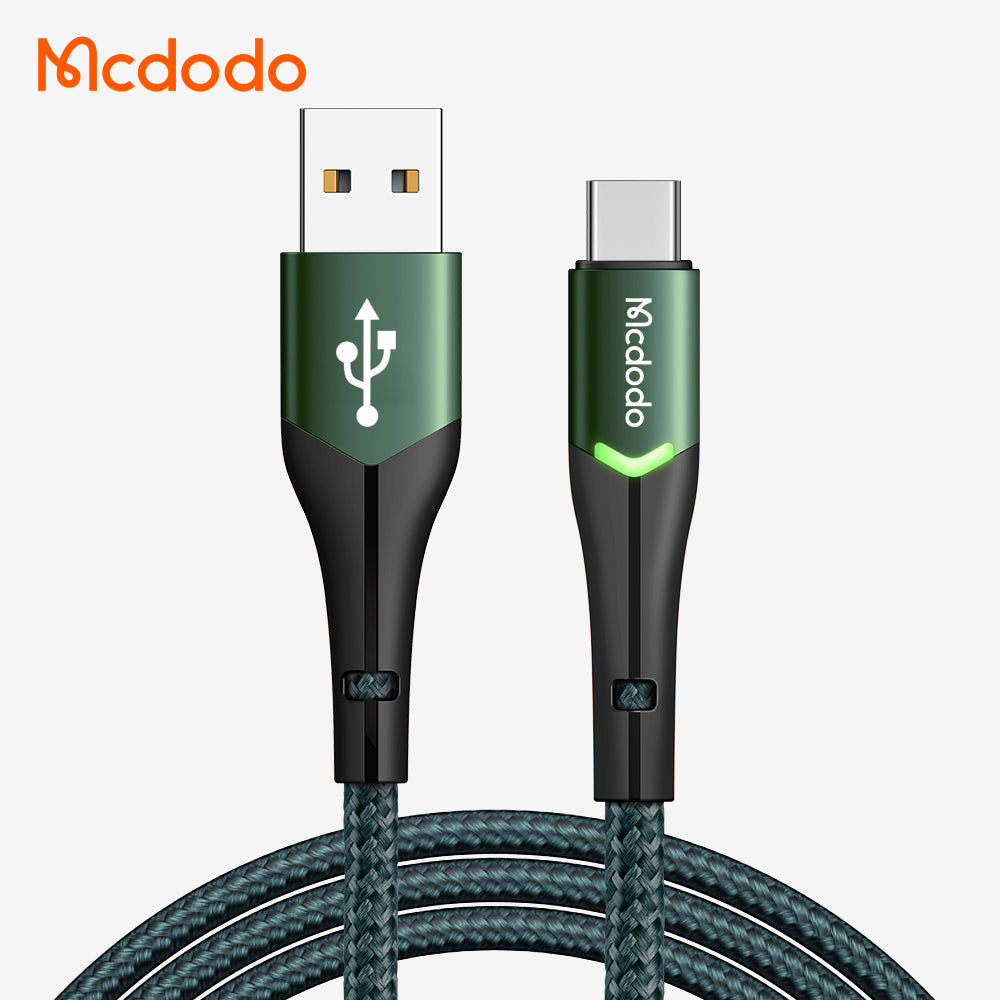 Mcdodo Type-C Data Cable with Switching LED 1m