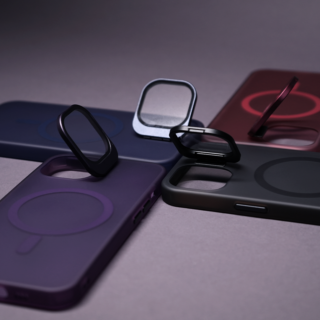 Kickstand Matte Finish Case With Magsafe