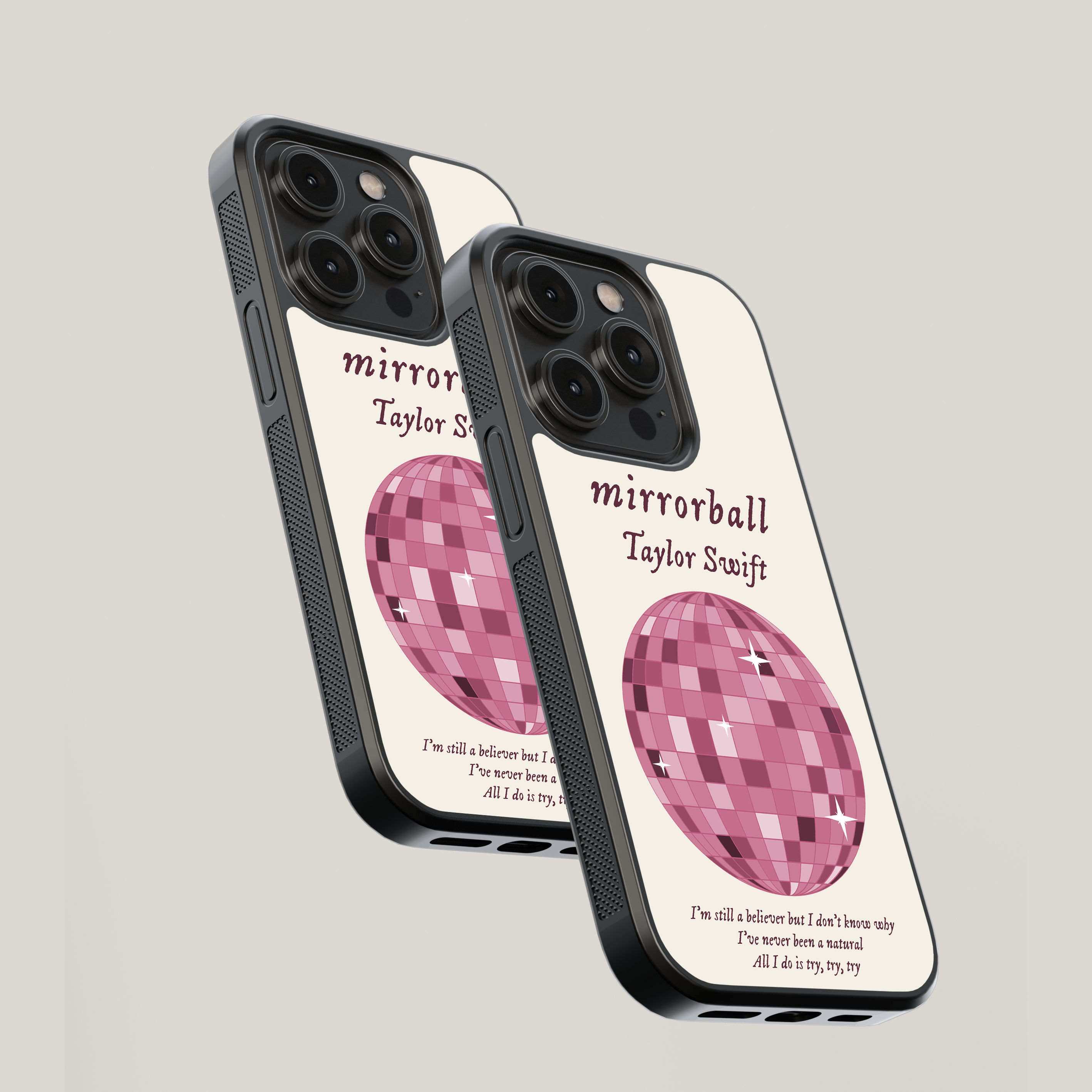 Mirrorball Glass Case