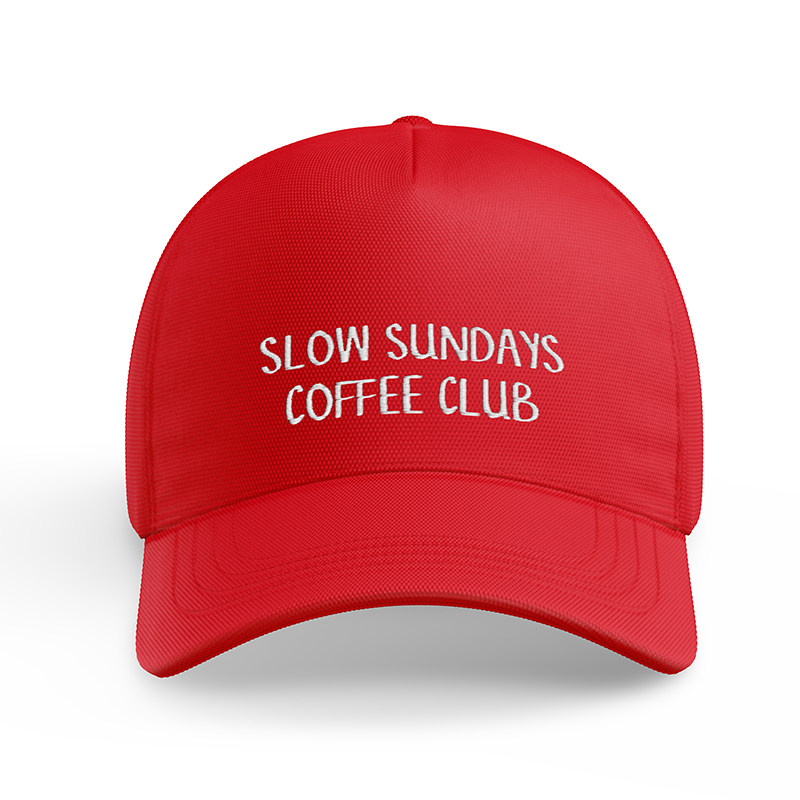 Slow Sundays Coffee Club Baseball Cap