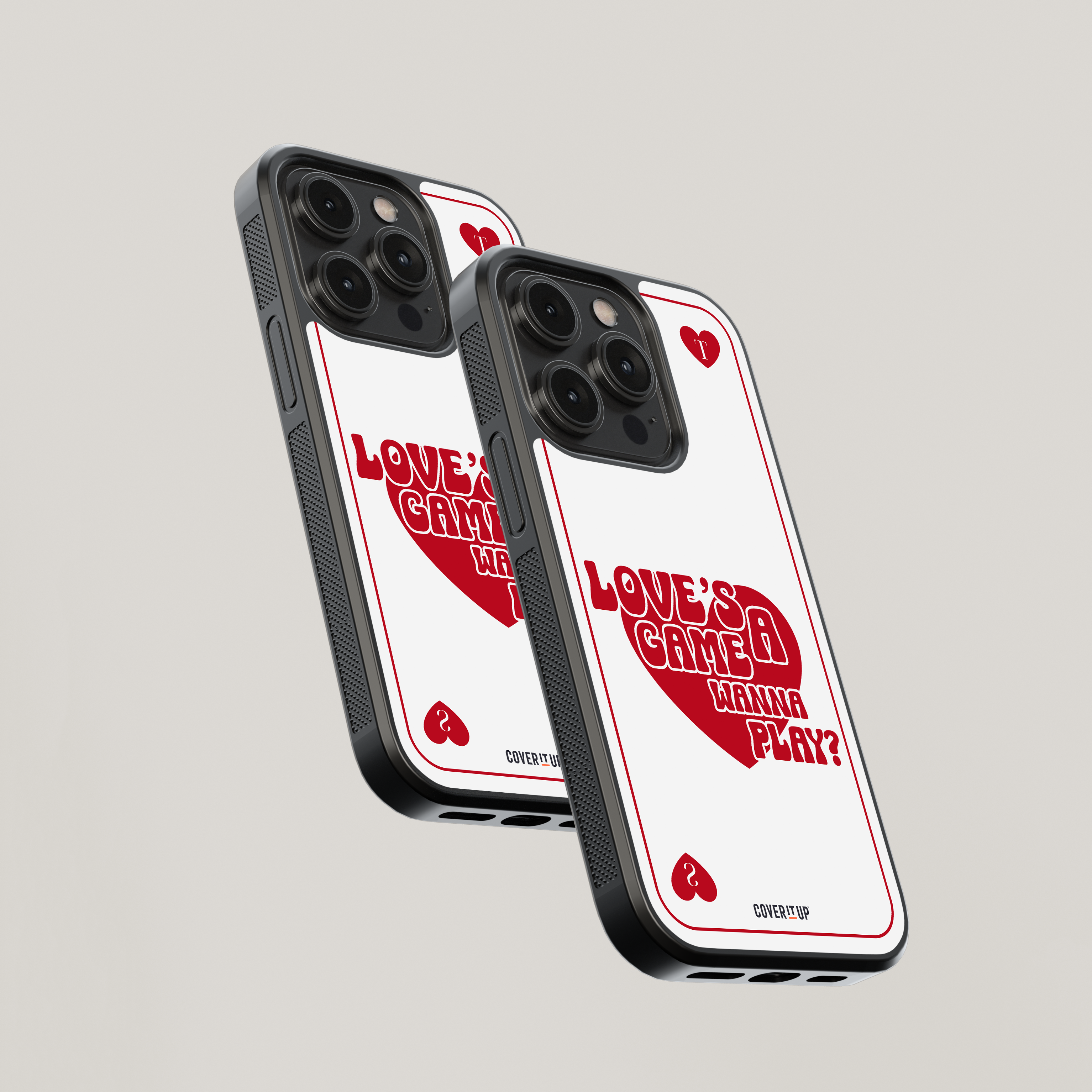 Love's A Game Wanna Play? Glass Case