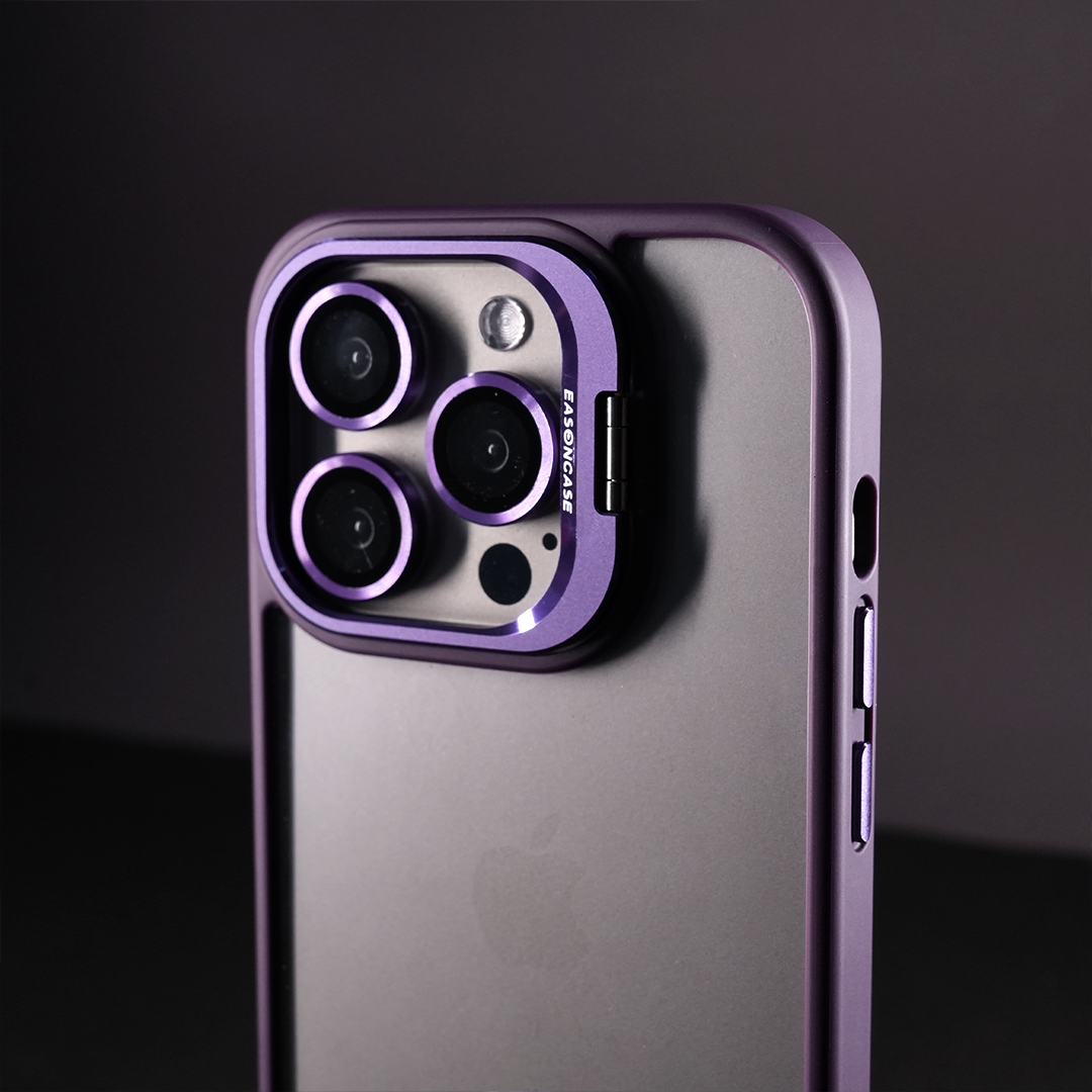 Kickstand Clear Case With Camera Lens Protection