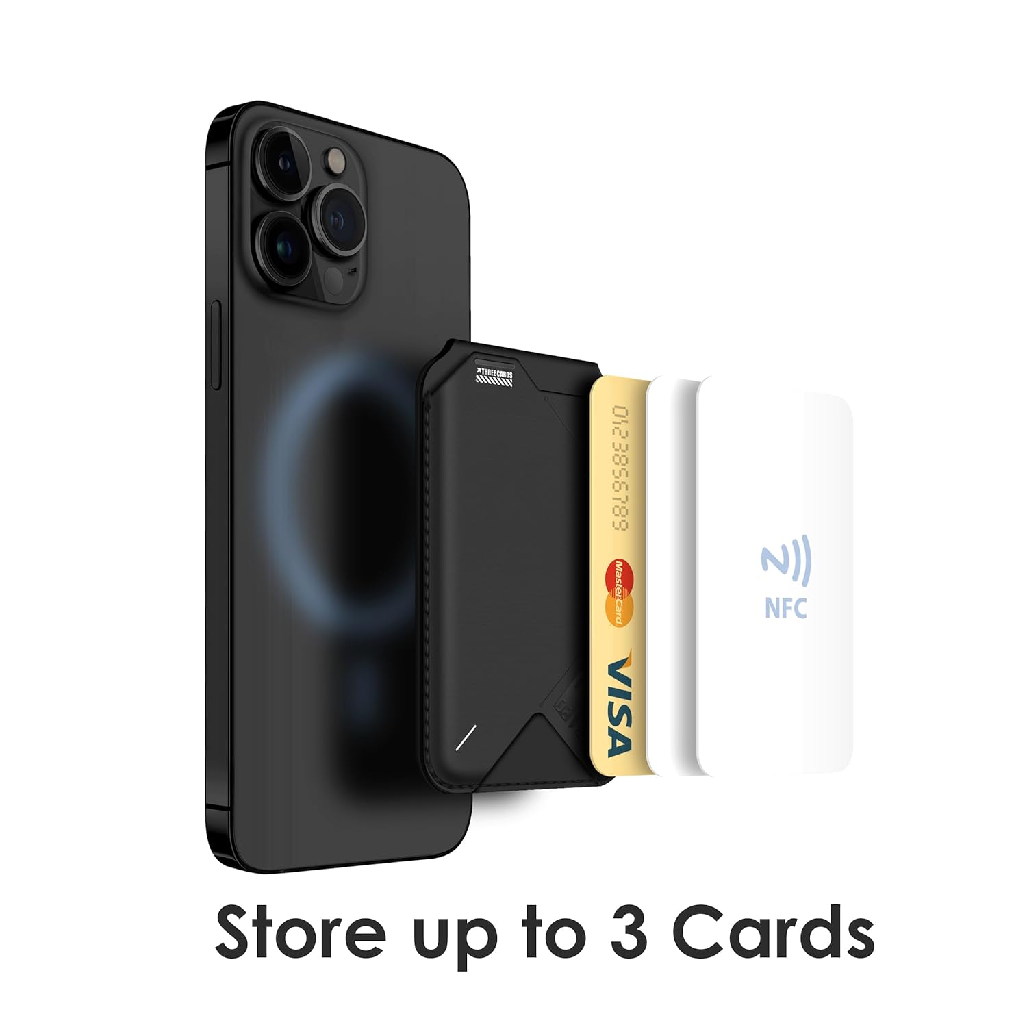 Aulumu G02 Magnetic Flip Wallet & Stand | MagSafe