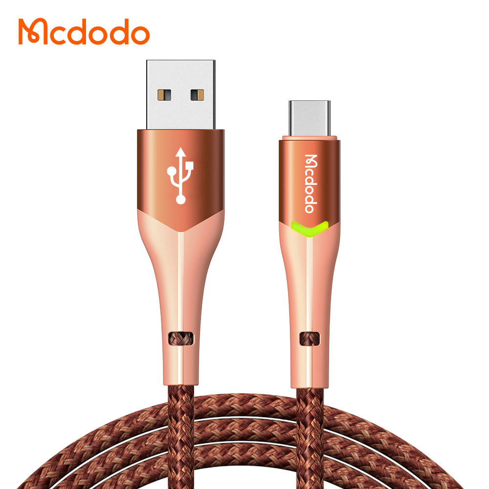 Mcdodo Type-C Data Cable with Switching LED 1m