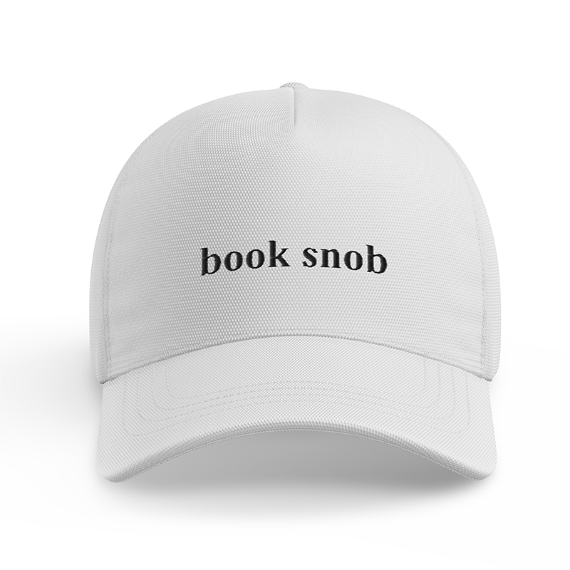 Book Snob Baseball Cap