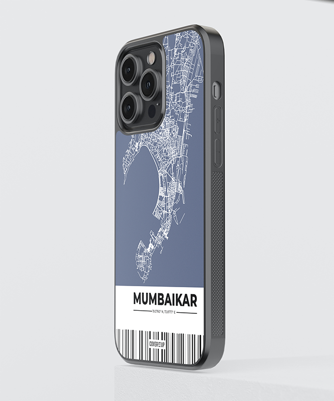 Custom Mumbai My City Glass case